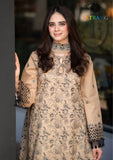 Summer Unstitched 3PCs Embroidered Lawn Dress With Embroidered Chiffon Dupatta SR-319
