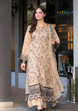 Summer Unstitched 3PCs Embroidered Lawn Dress With Embroidered Chiffon Dupatta SR-319