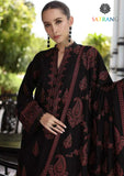 Winter Unstitched 3PCs Embroidered Dhanak Dress With Digital Printed Karandi Shawl SR-522