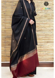 Winter Unstitched 3PCs Embroidered Dhanak Dress With Digital Printed Wool Shirt SR-657