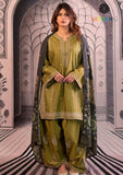 Winter Unstitched 3PCs Embroidered Dhanak Dress With Digital Printed Karandi Shawl SR-623