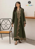Winter Unstitched 3PCs Embroidered Dhanak Dress With Embroidered Dhanak Shawl SR-624