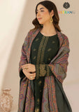 Winter Unstitched 3PCs Dhanak Embroidered Dress With Digital Printed Karandi Shawl SR-626