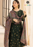 Winter Unstitched 3PCs Dhanak Embroidered Dress With Digital Printed Karandi Shawl SR-626