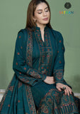 Winter Unstitched 3PCs Heavy Embroidered Dhanak Dress With Dhanak Embroidered Shawl SR-629