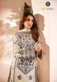 Winter Unstitched 3PCs Embroidered Dhanak Dress With Dhanak Embroidered Dhanak Shawl SR-630