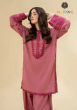 Winter Unstitched 2PCs Embroidered Dhanak Dress With Embroidered Dhanak Trouser SR-634