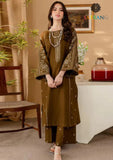 Winter Unstitched 2PCs Embroidered Dhanak Dress With Dhanak Trouser SR-638