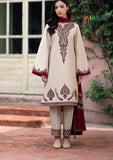 Winter Unstitched 3PCs Embroidered Dhanak Dress With Digital Printed Karandi Shawl SR-659