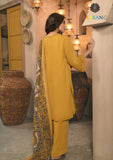 Winter Unstitched 3PCs Digital Printed Dhanak Dress With Digital Printed Dhanak Shawl SR-654