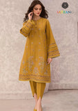 Winter Unstitched 3PCs Embroidered Dhanak Dress With Digital Printed Karandi Shawl SR-655