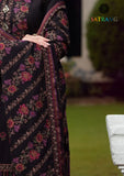 Winter Unstitched 3PCs Heavy Embroidered Dhanak Dress With Heavy Embroidered Dhanak Shawl SR-656