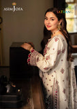 Winter Unstitched 3PCs Heavy Embroidered Dhanak Dress With Heavy Embroidered Shawl SR-656