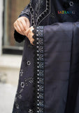 Winter Unstitched 3PCs Embroidered Dhanak Dress With Embroidered Dhanak Shawl SR-673