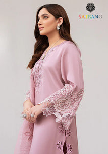 Winter Unstitched 3PCs Embroidered Khaddar Dress With Embroidered Monar Dupatta SR-680