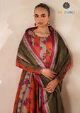 Winter Unstitched 3PCs Digital Printed Karandi Dress With Digital Printed Karandi Shawl SR-695