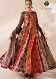 Winter Unstitched 3PCs Digital Printed Karandi Dress With Digital Printed Karandi Shawl SR-695
