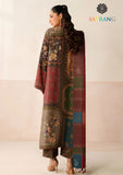 Winter Unstitched 3PCs Digital Printed Karandi Dress With Digital Printed Karandi Shawl SR-696