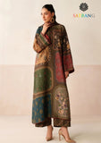 Winter Unstitched 3PCs Digital Printed Karandi Dress With Digital Printed Karandi Shawl SR-696