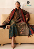 Winter Unstitched 3PCs Digital Printed Karandi Dress With Digital Printed Karandi Shawl SR-696