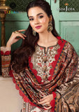 Winter Unstitched 3PCs Digital Printed Karandi Dress With Digital Printed Karandi Shawl SR-700