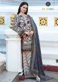 Winter Unstitched 3PCs Digital Printed Karandi Dress With Digital Printed Karandi Shawl SR-702