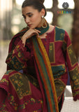 Winter Unstitched 3PCs Digital Printed Karandi Dress With Digital Printed Karandi Shawl SR-710