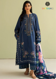 Summer Unstitched 3PCs Digital Printed Lawn Dress With Digital Printed Silk Dupatta SR-291