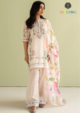 Summer Unstitched 3PCs Digital Printed Lawn Dress With Digital Printed Silk Dupatta SR-292