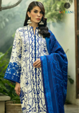 Summer Unstitched 3PCs Digital Printed Lawn Dress With Digital Printed Lawn Dupatta SR-293