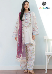 Summer Unstitched 3PCs Digital Printed Lawn Dress With Digital Printed Lawn Dupatta SR-294