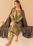 Summer Unstitched 3PCs Lawn Embroidered Dress With Diamond Dupatta SR-300