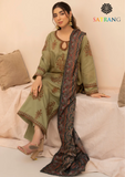 Summer Unstitched 3PCs Lawn Embroidered Dress With Diamond Dupatta SR-300