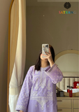 Summer Unstitched 2PCs Lawn Embroidered Dress SR-301