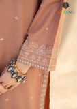 Summer Unstitched 2PCs Lawn Embroidered Dress SR-303