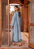 Summer Unstitched 3PCs Lawn Embroidered Dress With Diamond Dupatta SR-306