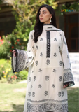 Summer Unstitched 3PCs Embroidered Lawn Dress With Embroidered Chiffon Dupatta SR-311