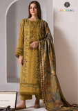 Summer Unstitched 3PCs Embroidered Lawn Dress With Diamond Dupatta SR-309