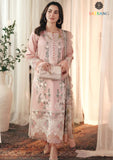 Summer Unstitched 3PCs Heavy Embroidered Lawn Dress With Digital Printed Chiffon Dupatta SR-315