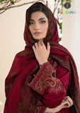 Winter Unstitched 3PCs Embroidered Dhanak Dress With Digital Printed Karandi Shawl SR-611