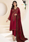 Winter Unstitched 3PCs Embroidered Dhanak Dress With Digital Printed Karandi Shawl SR-611