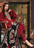 Winter Unstitched 3PCs Embroidered Dhanak Dress With Digital Printed Karandi Shawl SR-613