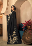 Winter Unstitched 3PCs Embroidered Dhanak Dress With Printed Shawl SR-760