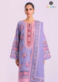 Summer Unstitched 3Pc Digital Printed Lawn Dress With Daimond Dupatta SR-175