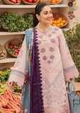 Summer Unstitched 3PC Lawn Embroidered Shirt With Silk Dupatta SR-137